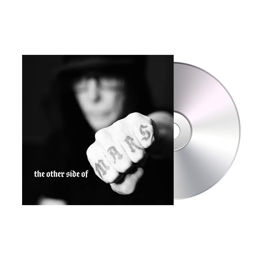 Album cover featuring a fist with ’MARS’ tattooed on the knuckles.
